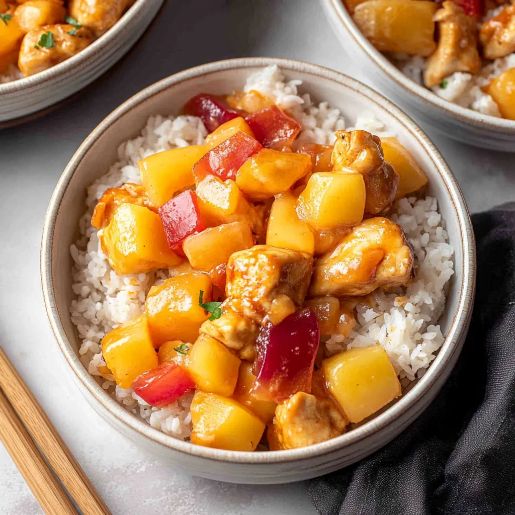Hawaiian chicken bak