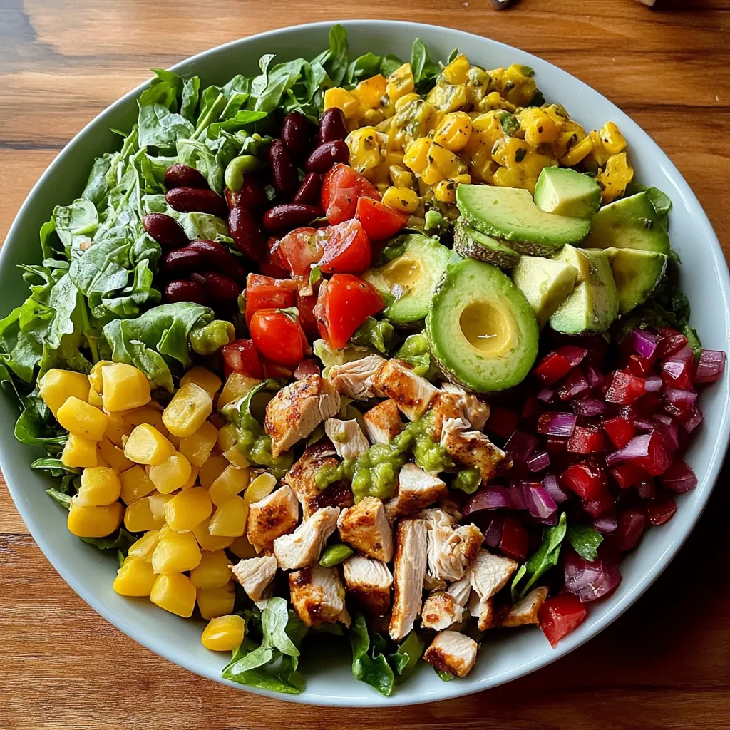 Southwest grilled chicken salad