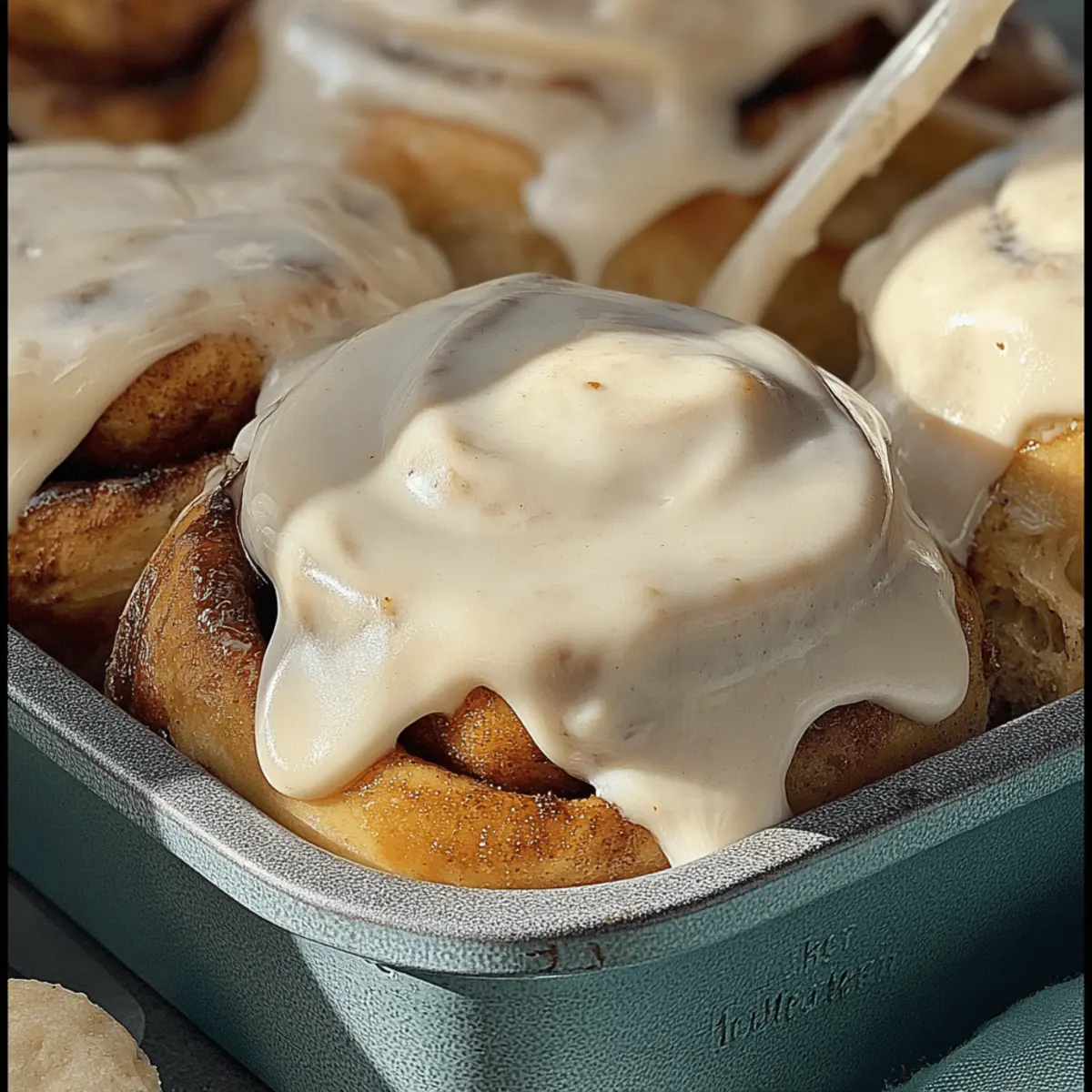 Banana Bread Cinnamon Rolls with Maple Cinnamon Cream Cheese Frosting