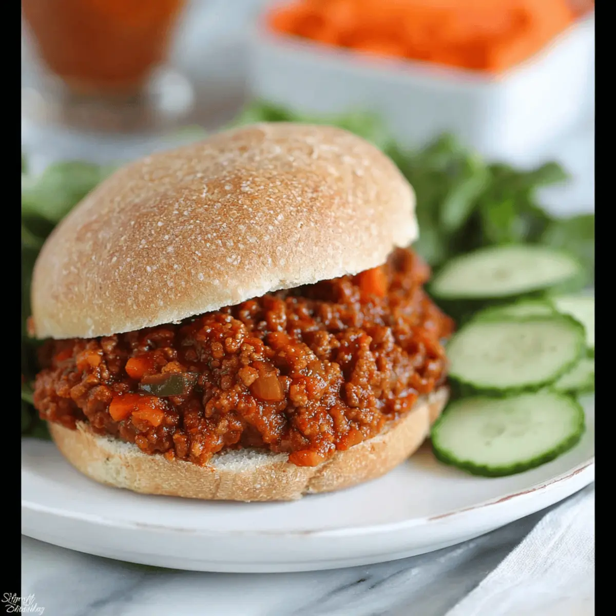 Healthy Sloppy Joes