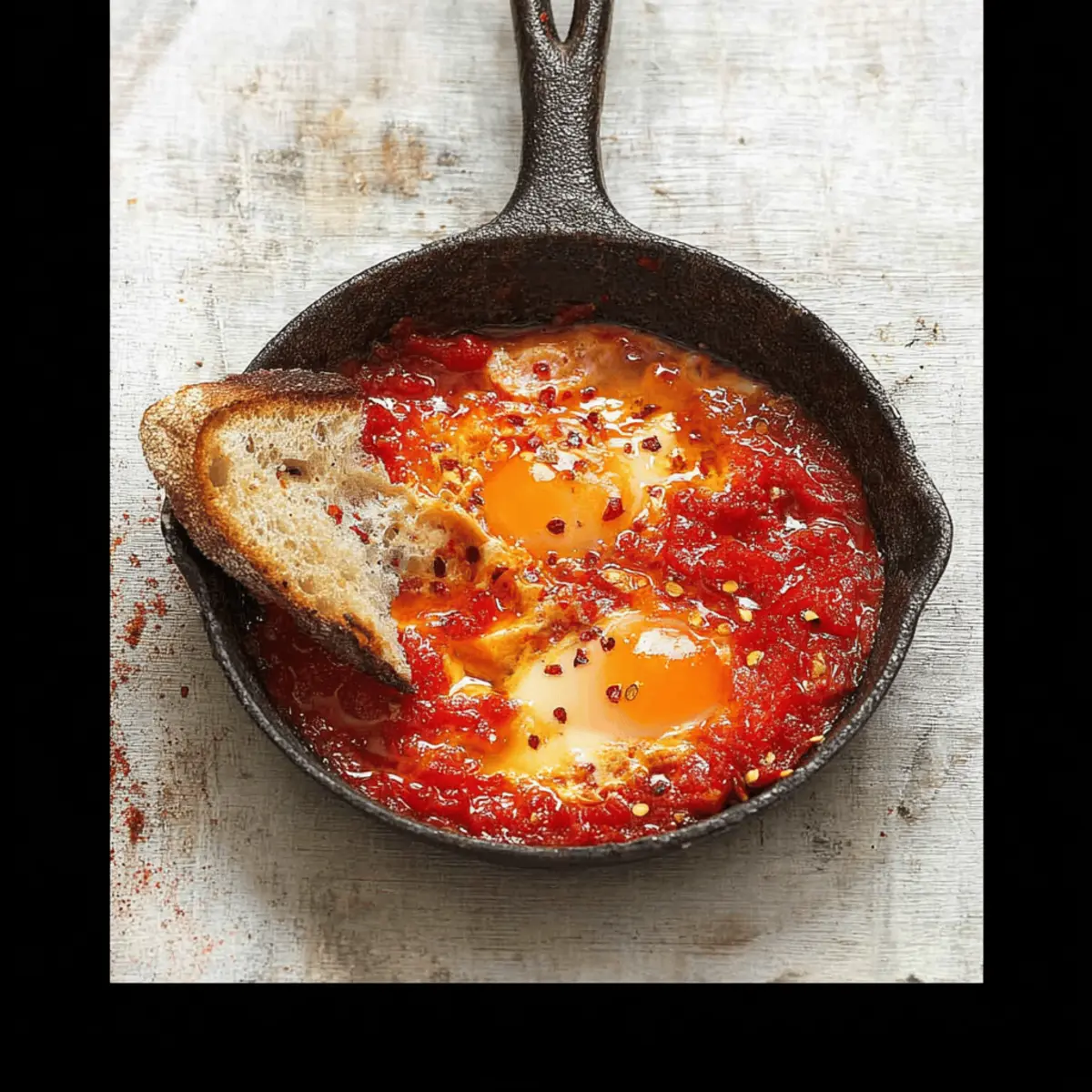 Spicy Eggs in Hell