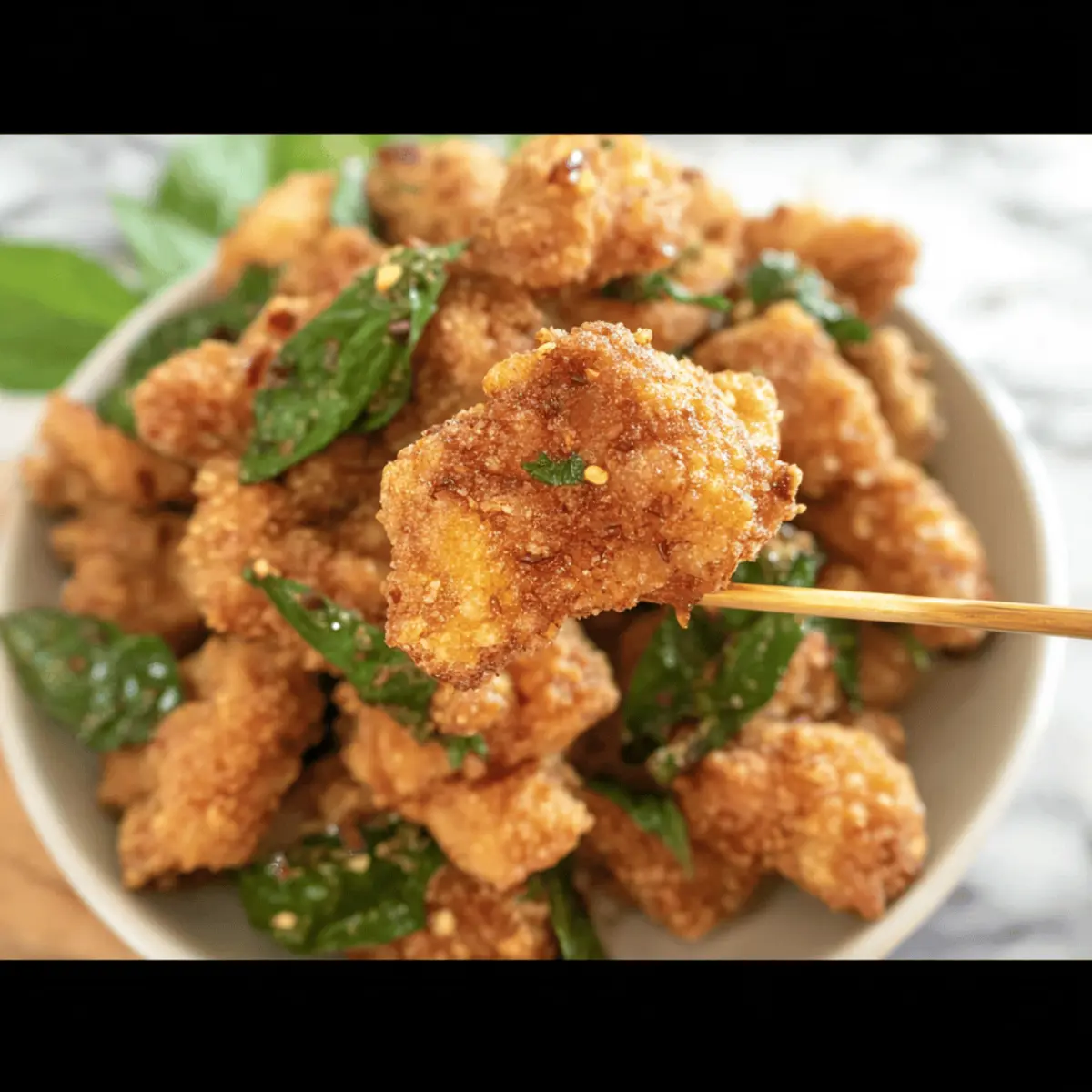Taiwanese Popcorn Chicken