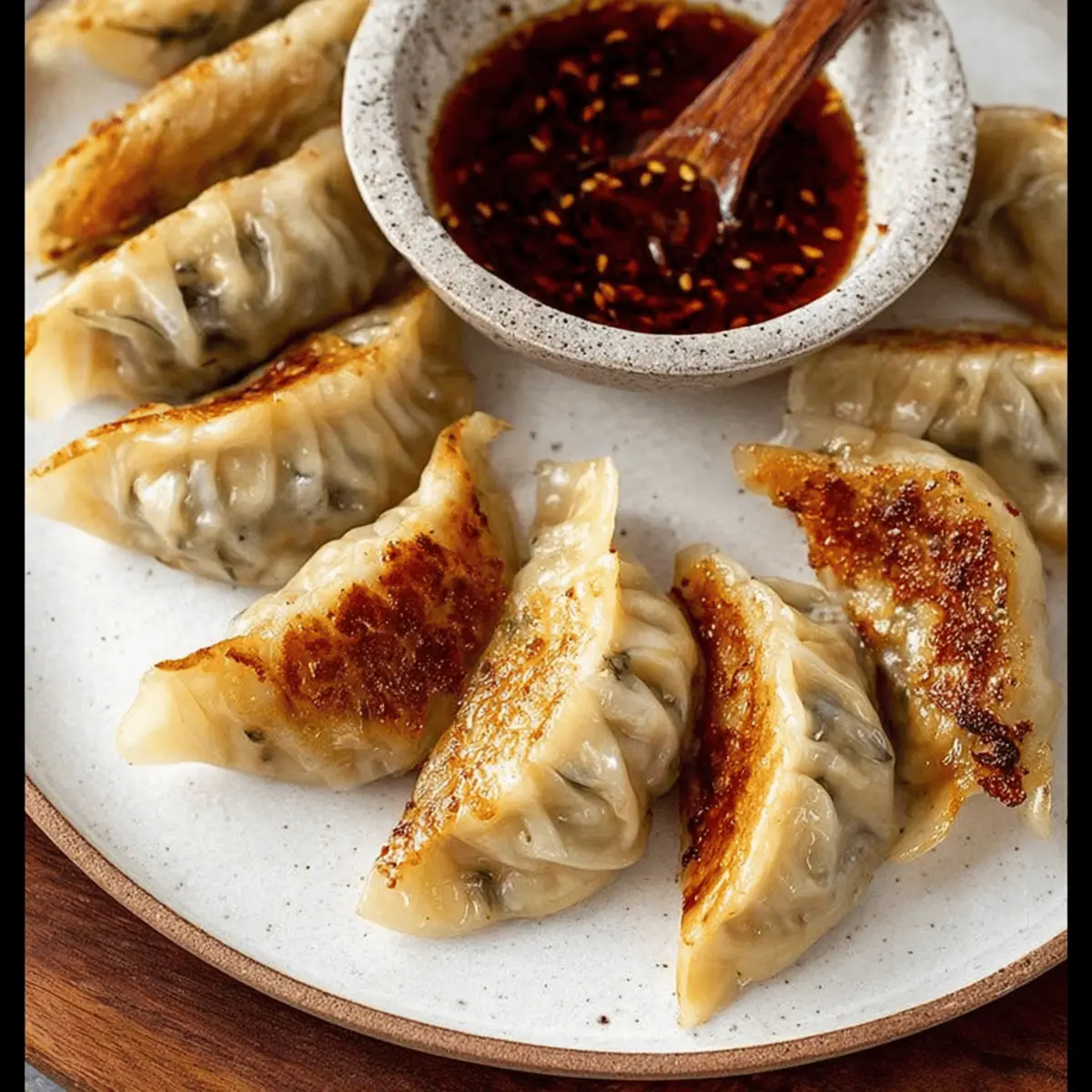 Vegetable Dumplings (Potstickers!)