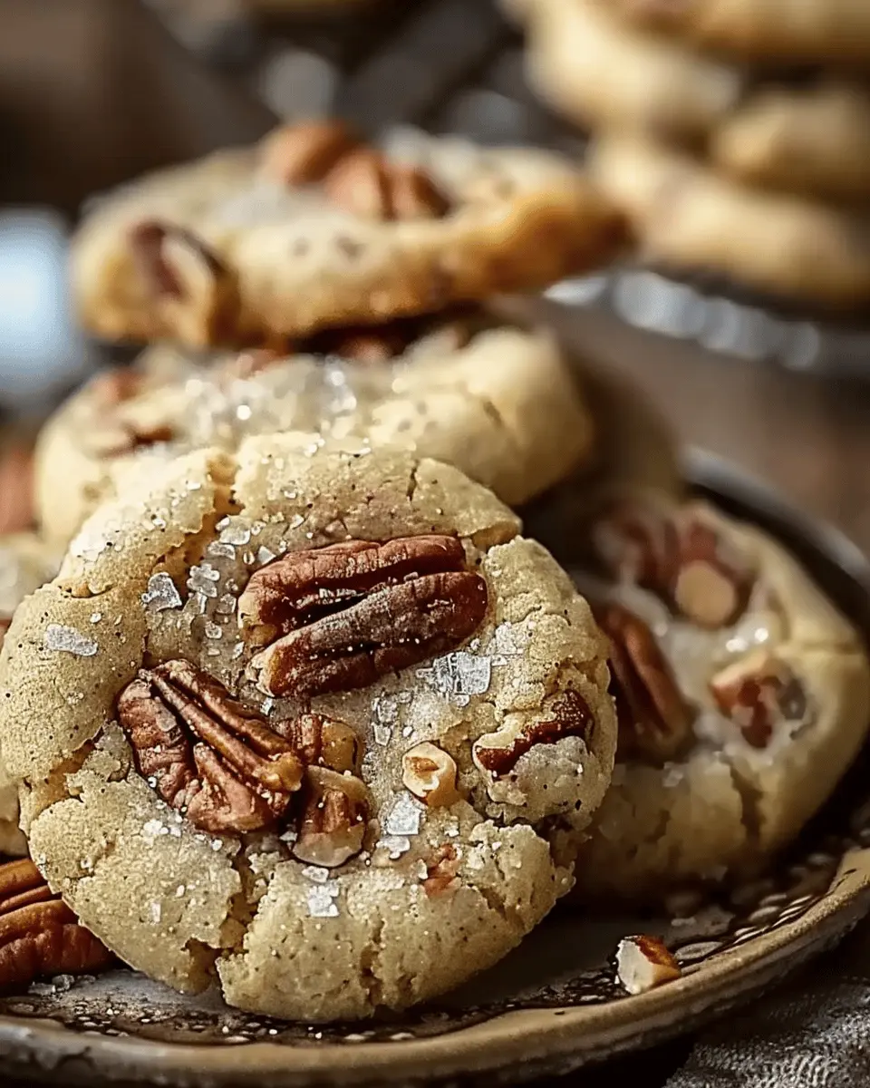 Butter Pecan Cookies