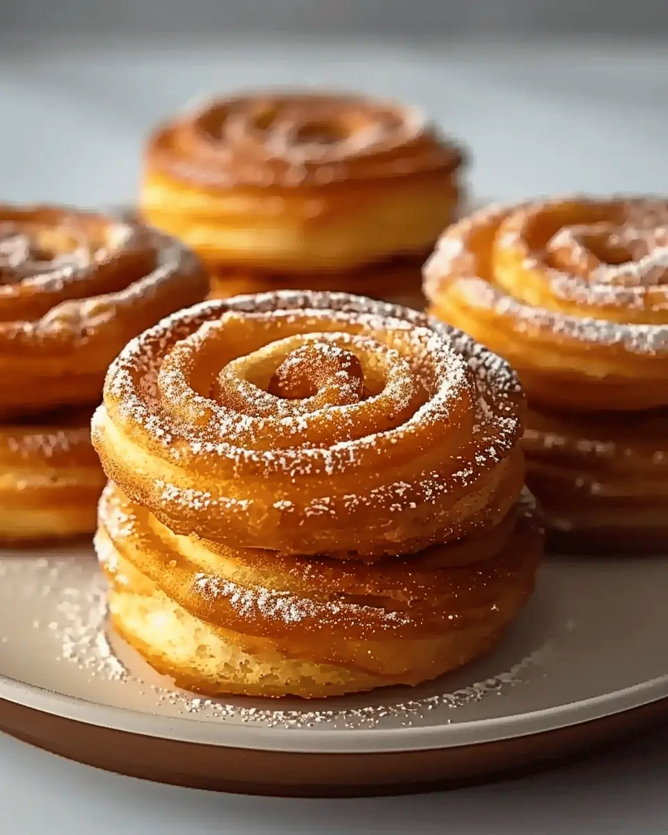 Churro Cruffins