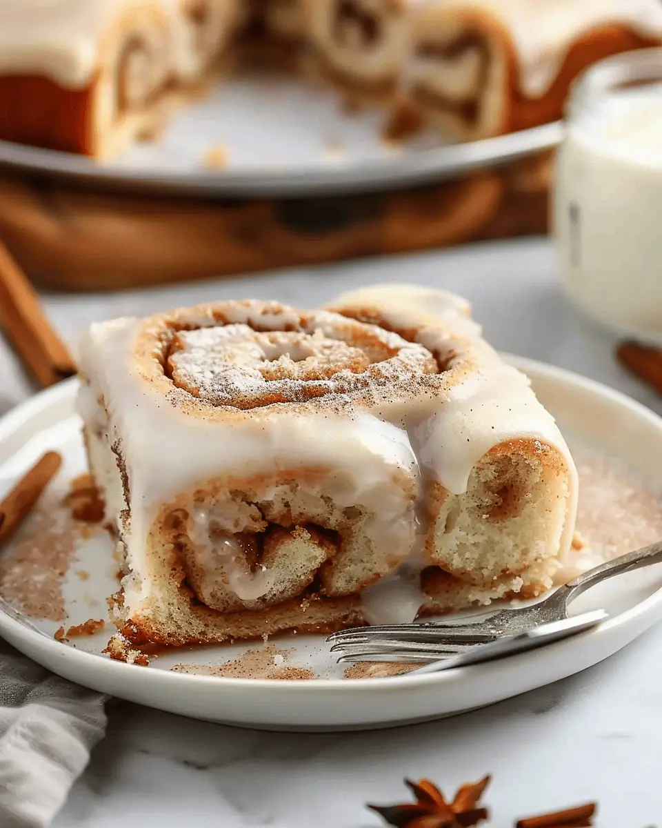 Cinnamon Roll Cake