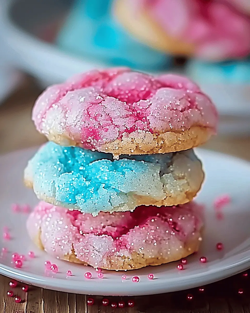 Cotton Candy Cookies