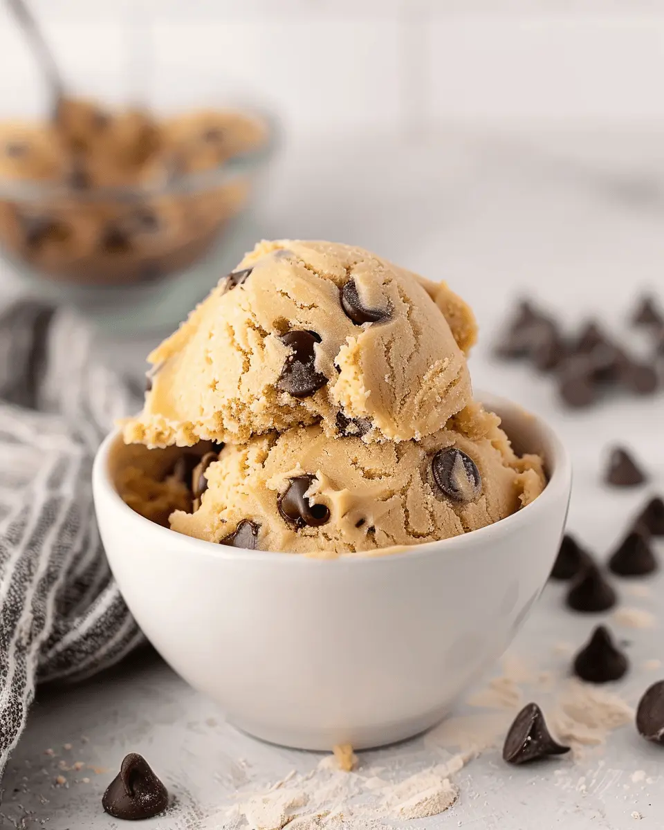Edible Chocolate Chip Cookie Dough Recipe