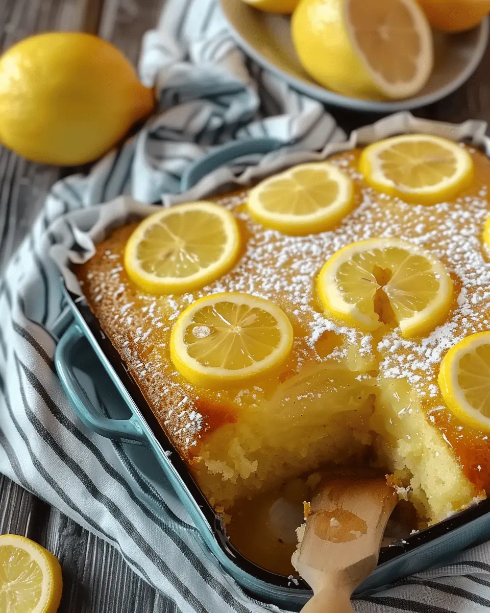 Lemon Cake to Die For