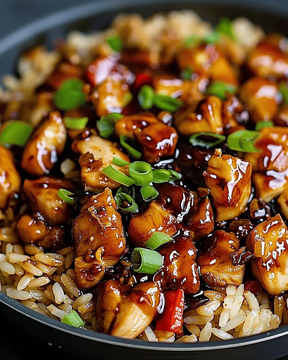 One-Pan Bold Honey BBQ Chicken Rice