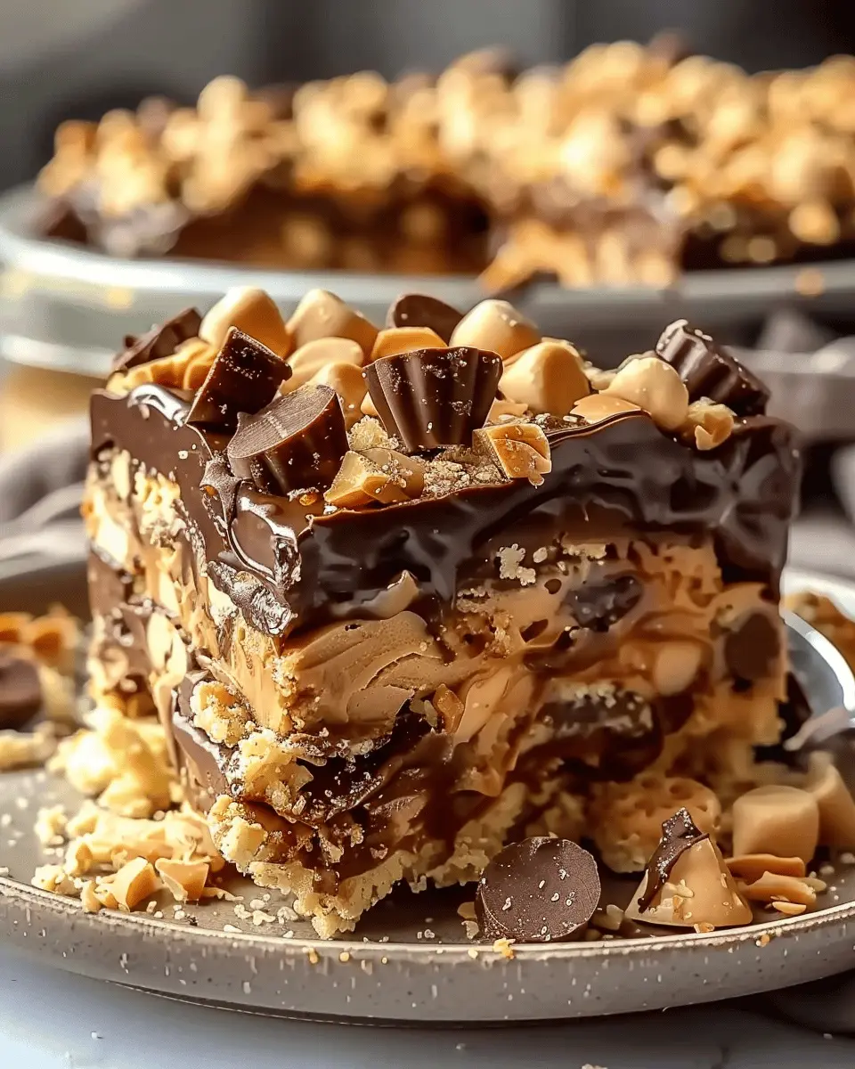 Peanut Butter Cup Dump Cake