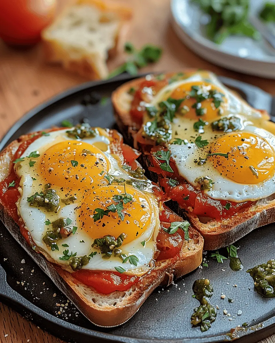 Shakshouka Toast