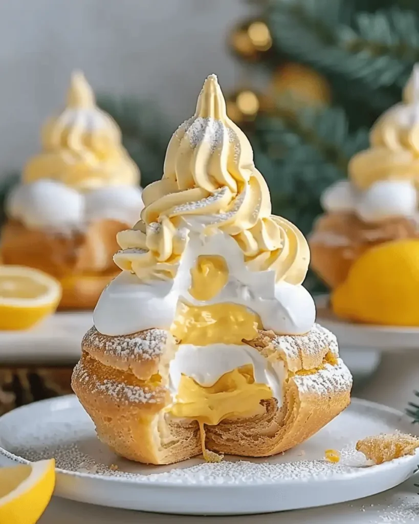 Springtime Lemon Cream Puffs