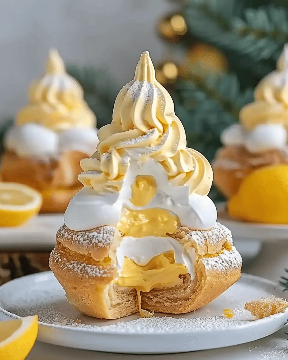 Springtime Lemon Cream Puffs