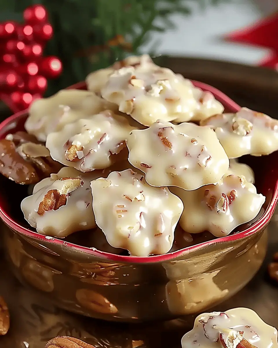 Vanilla Pecan Pralines