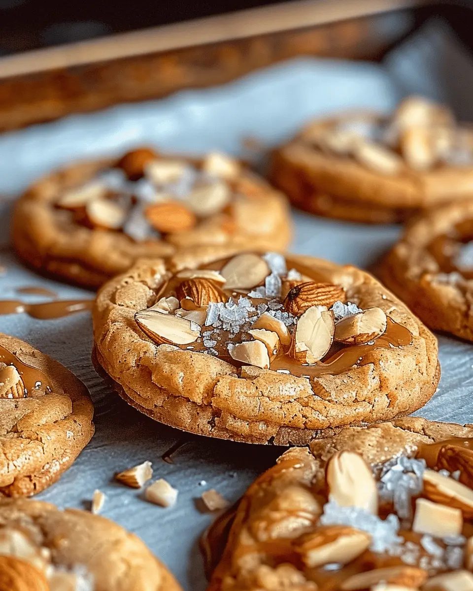 Toffee Almond Cookies