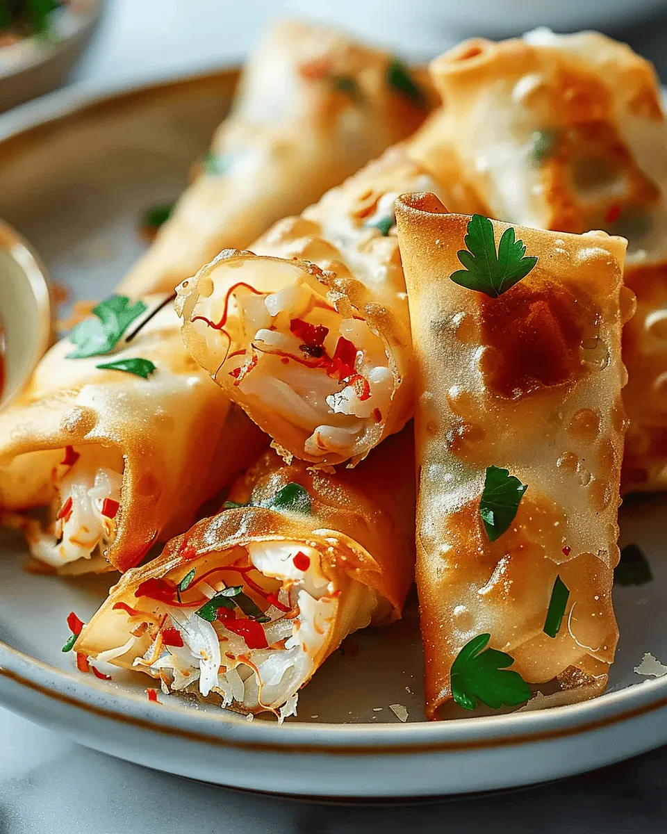 Rice Paper Crab Rangoons