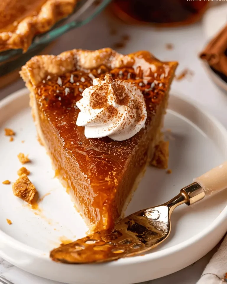 Pumpkin Pie Brûlée with Bourbon Vanilla Whipped Cream