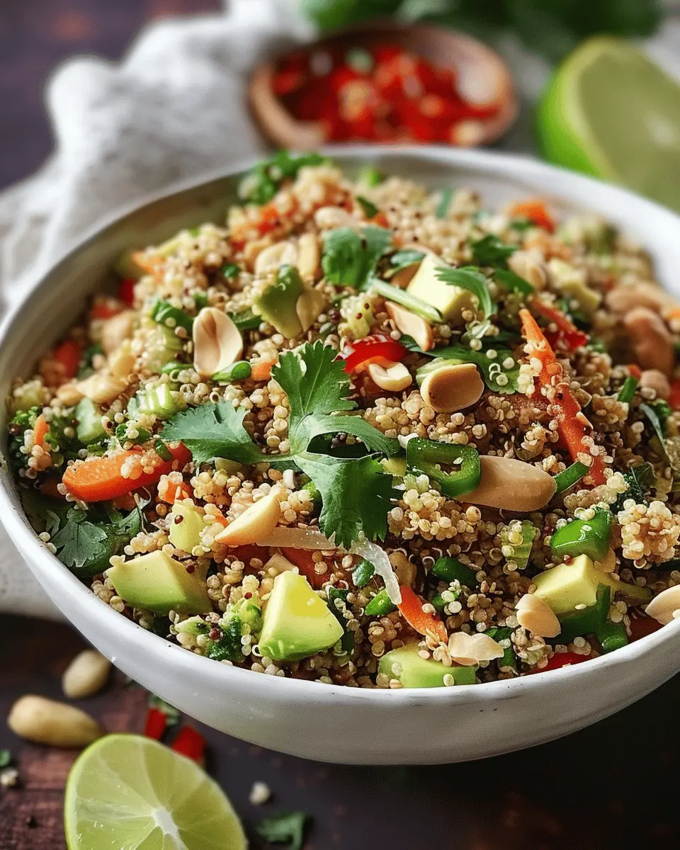 Tai Quinoa Crunch Salad: