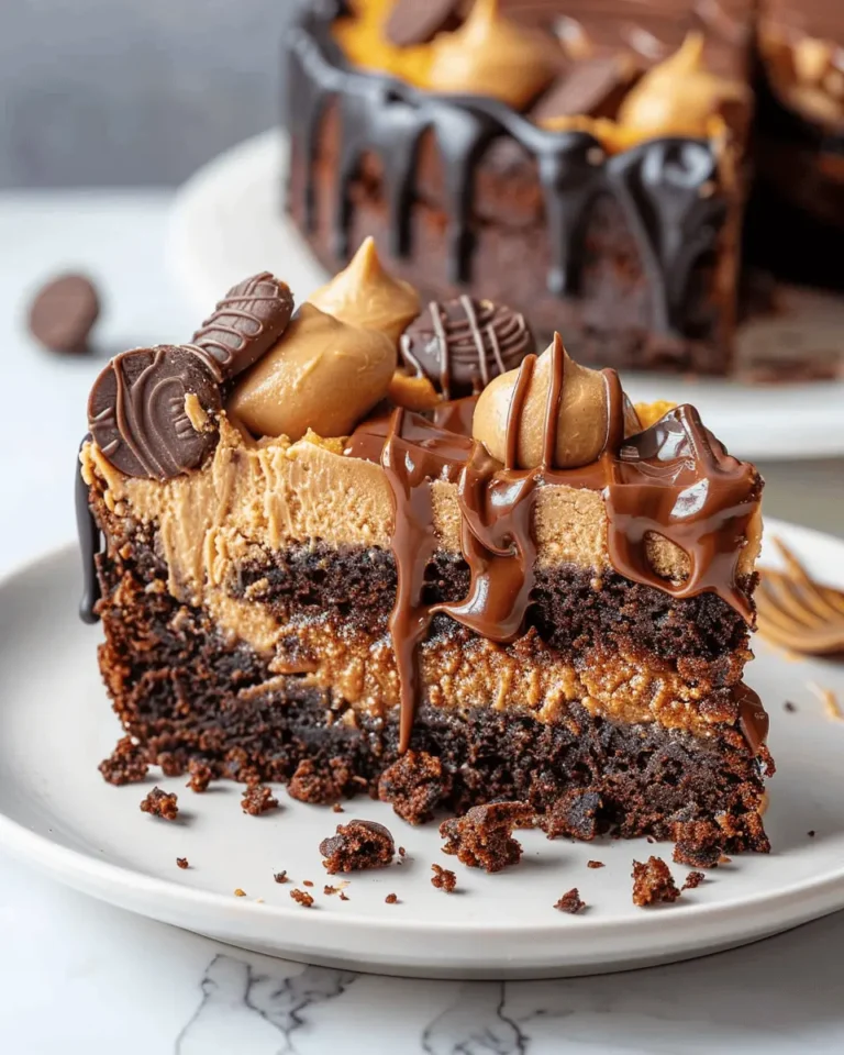 peanut butter cup dump cake