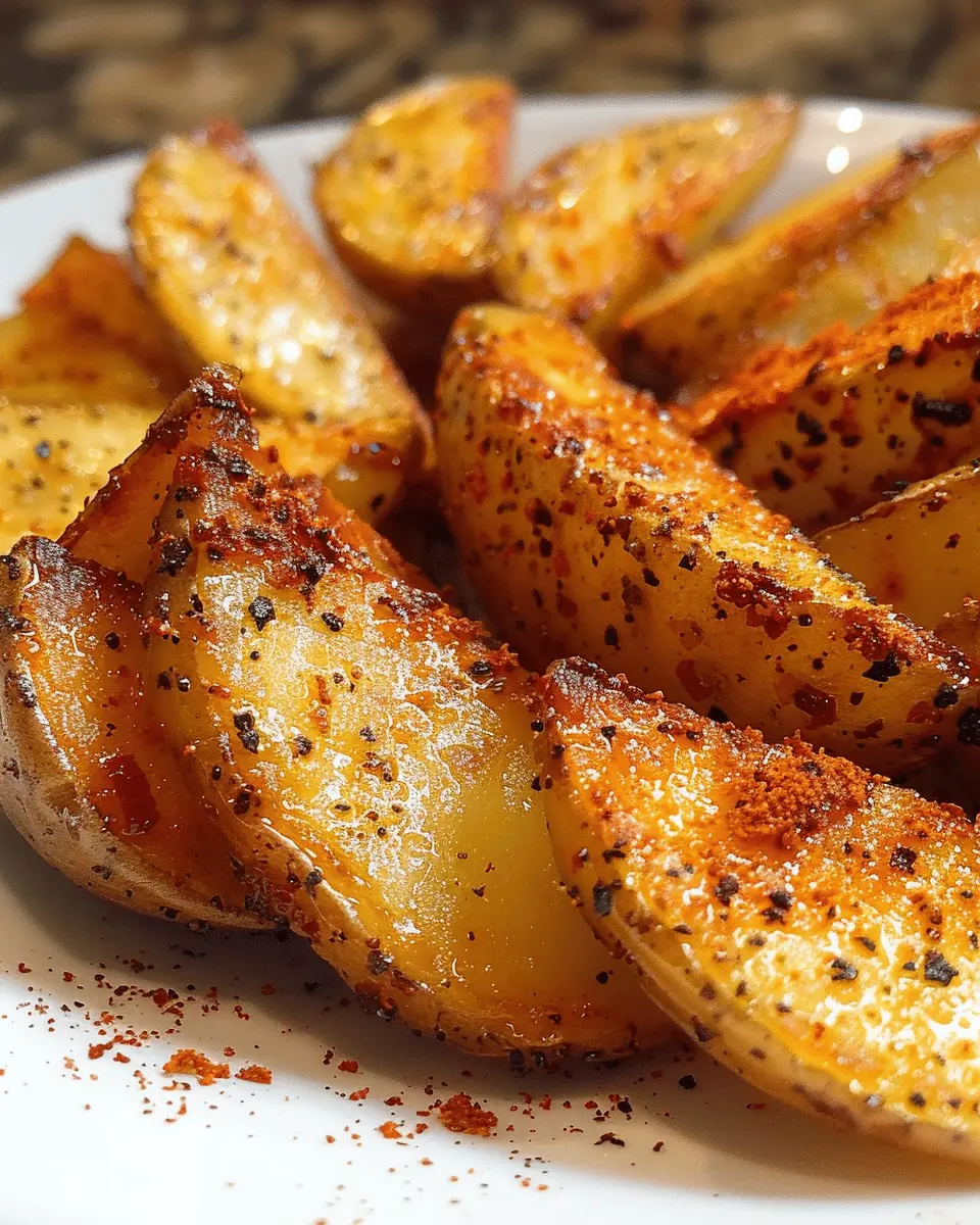 Air Fryer Potato Wedges