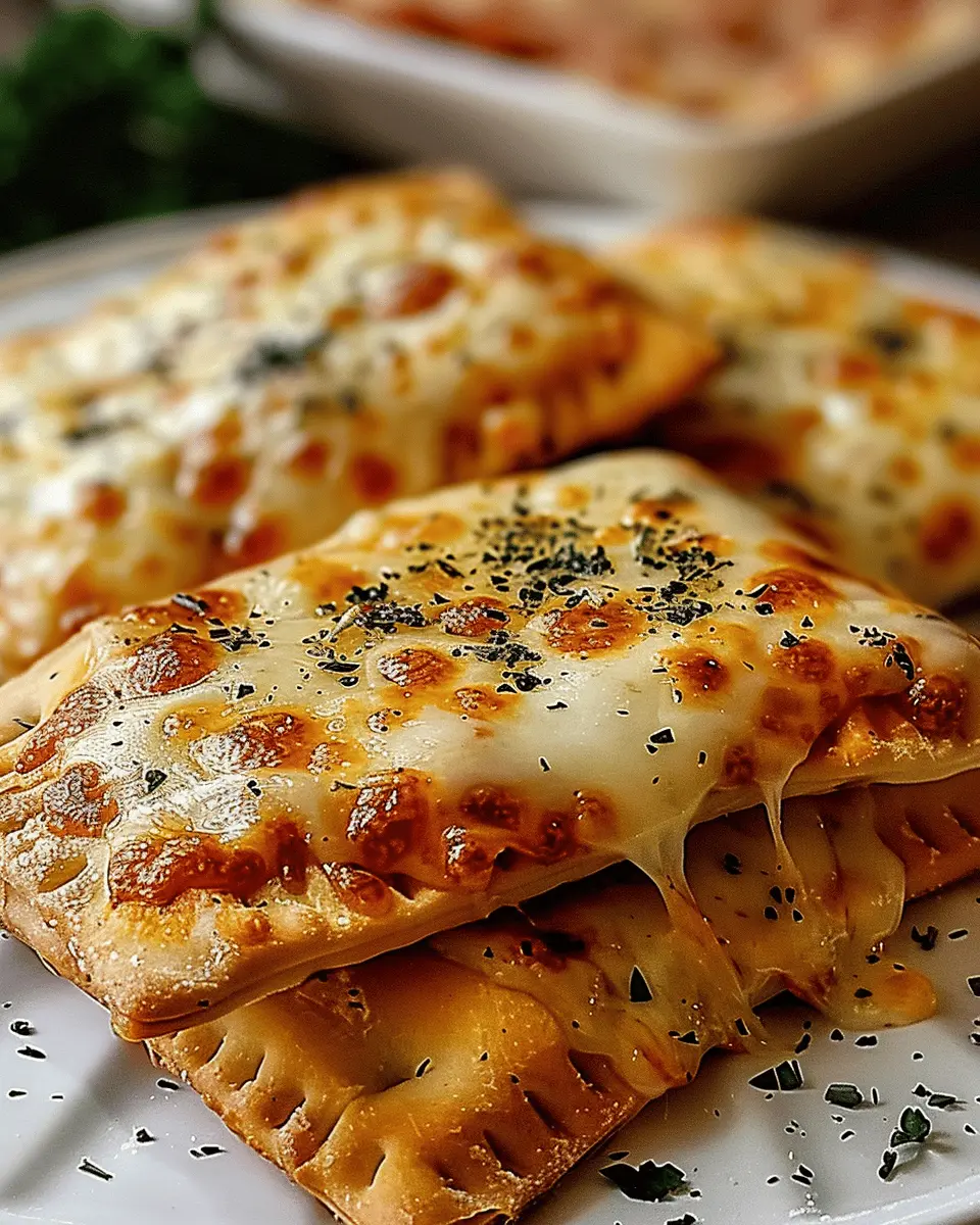 Cheesy Pizza Pockets