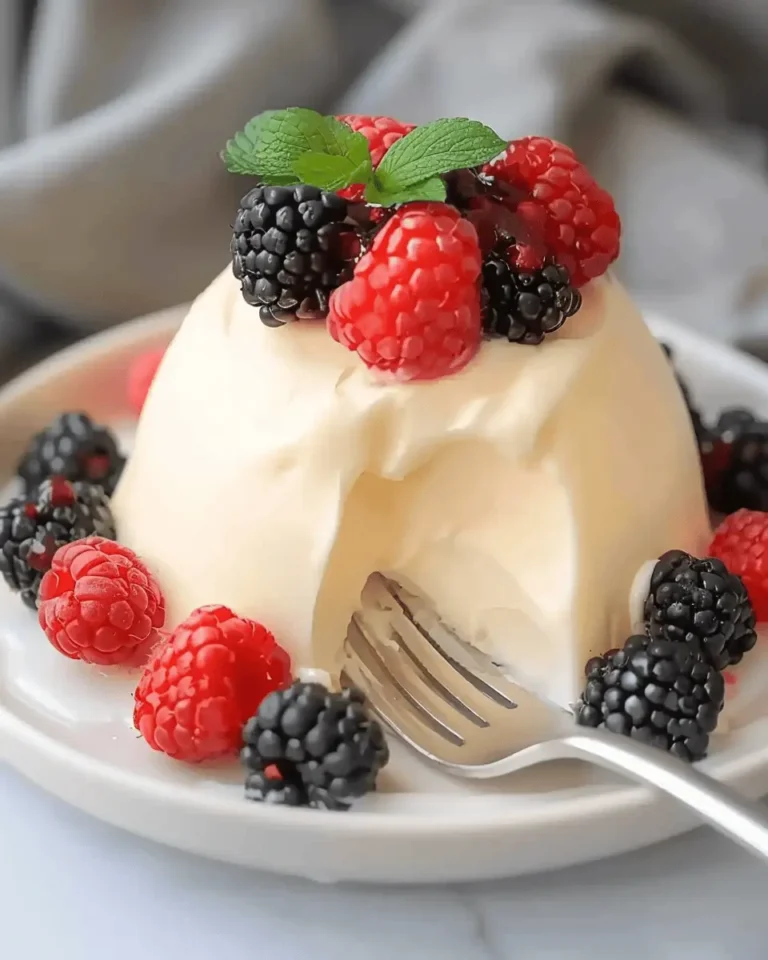 Bavarian Cream And Berries