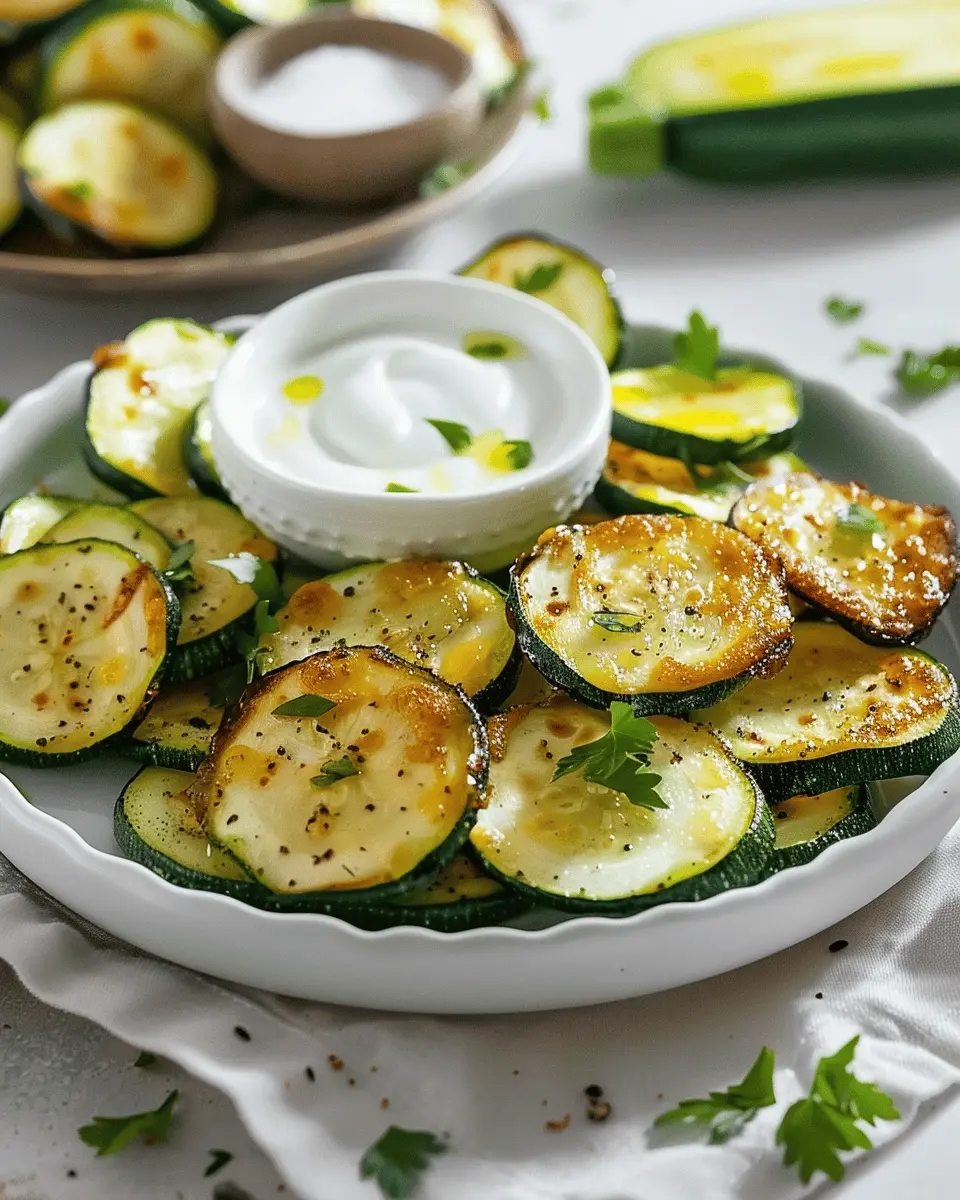 Air Fryer Zucchini Chips