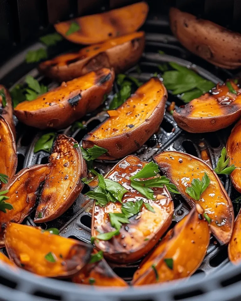 Air Fryer Sweet Potatoes