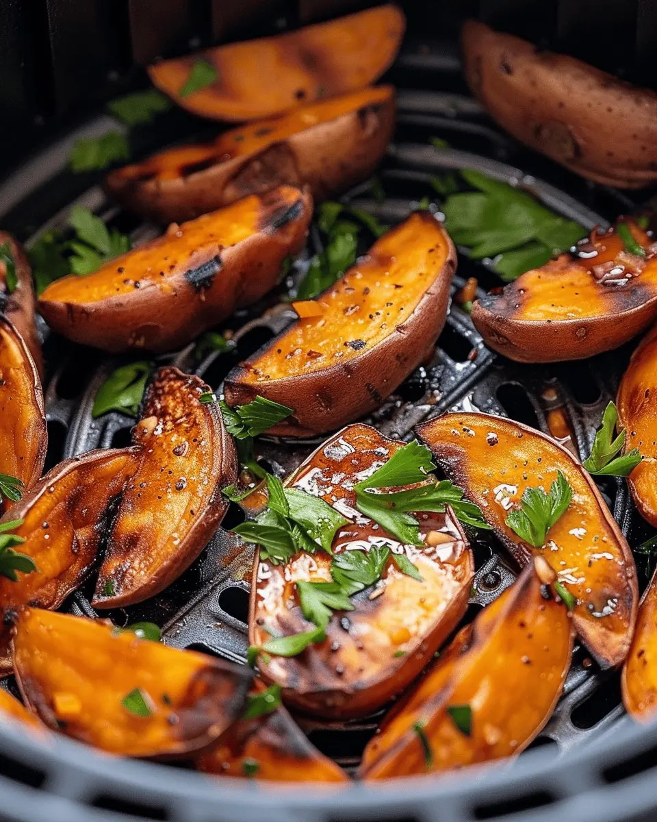 Air Fryer Sweet Potatoes
