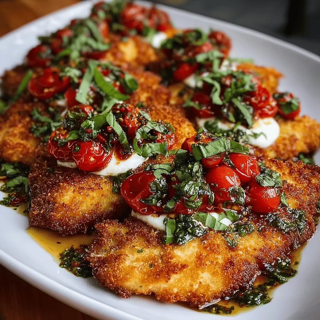 Italian basil chicken cutlets