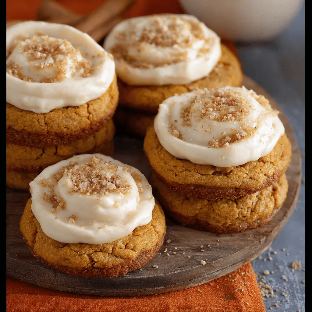 Pumpkin Cheesecake Cookies