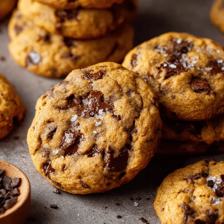 Pumpkin Chocolate Chip Cookies
