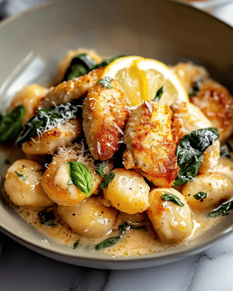 Zesty Lemon Gnocchi Chicken