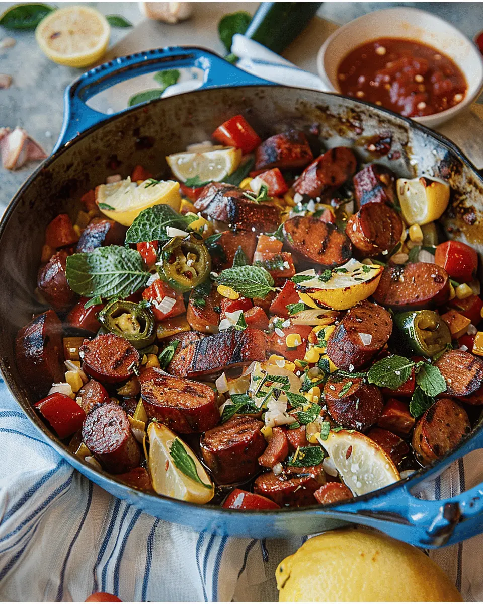 Summer Sausage Skillet