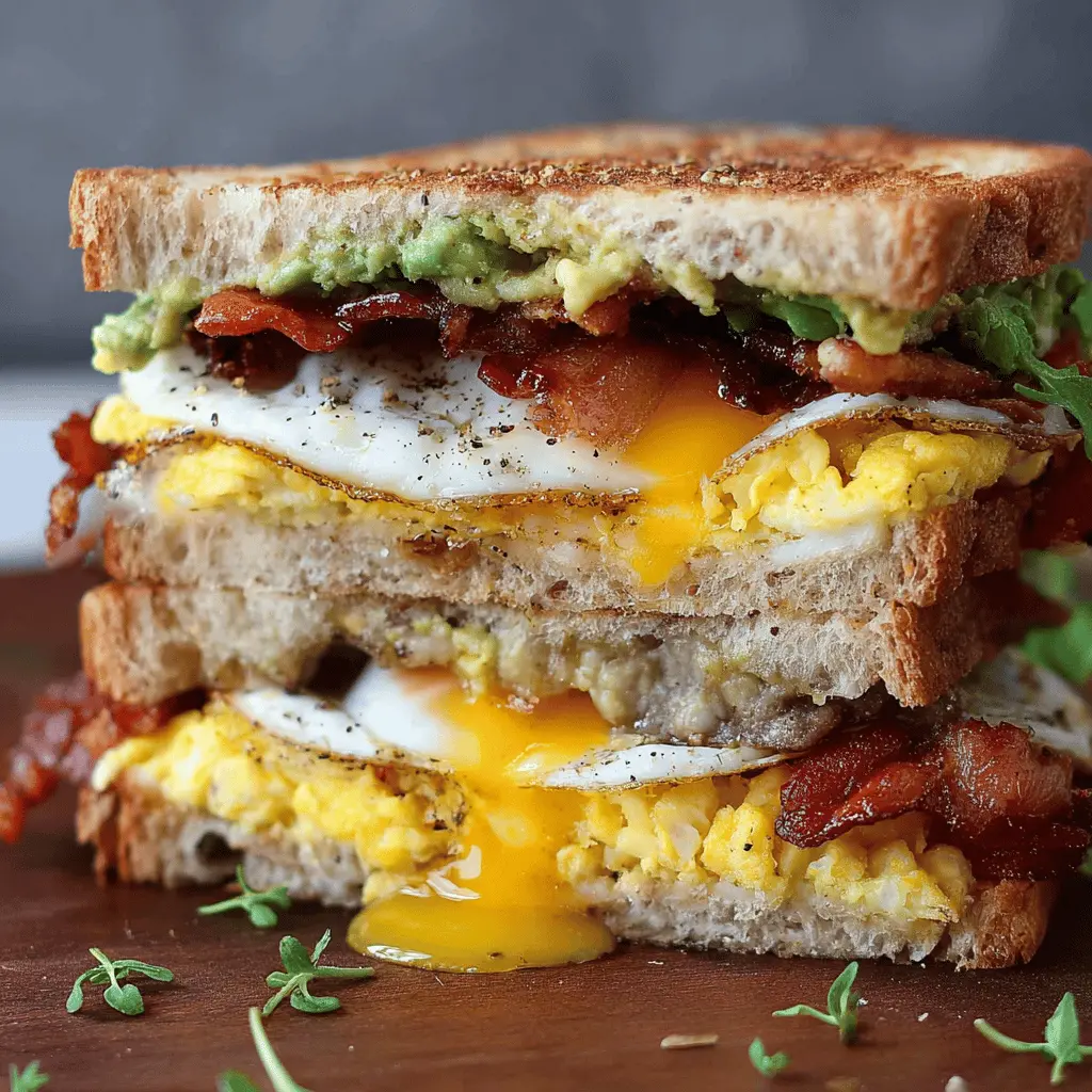 Breakfast Club Sandwich