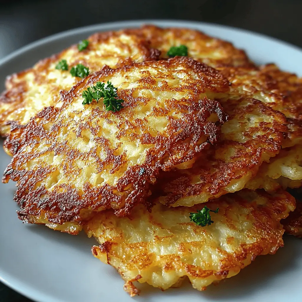 German Potato Pancakes
