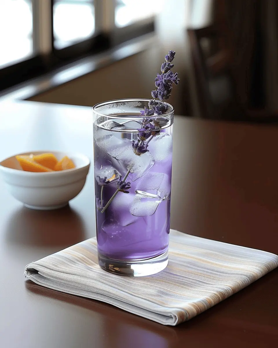 Lavender Iced Tea