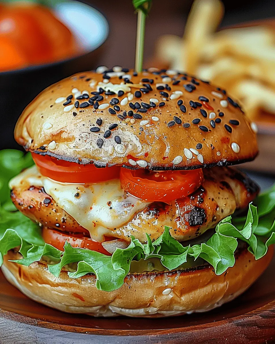 Spicy Chipotle Chicken Burger