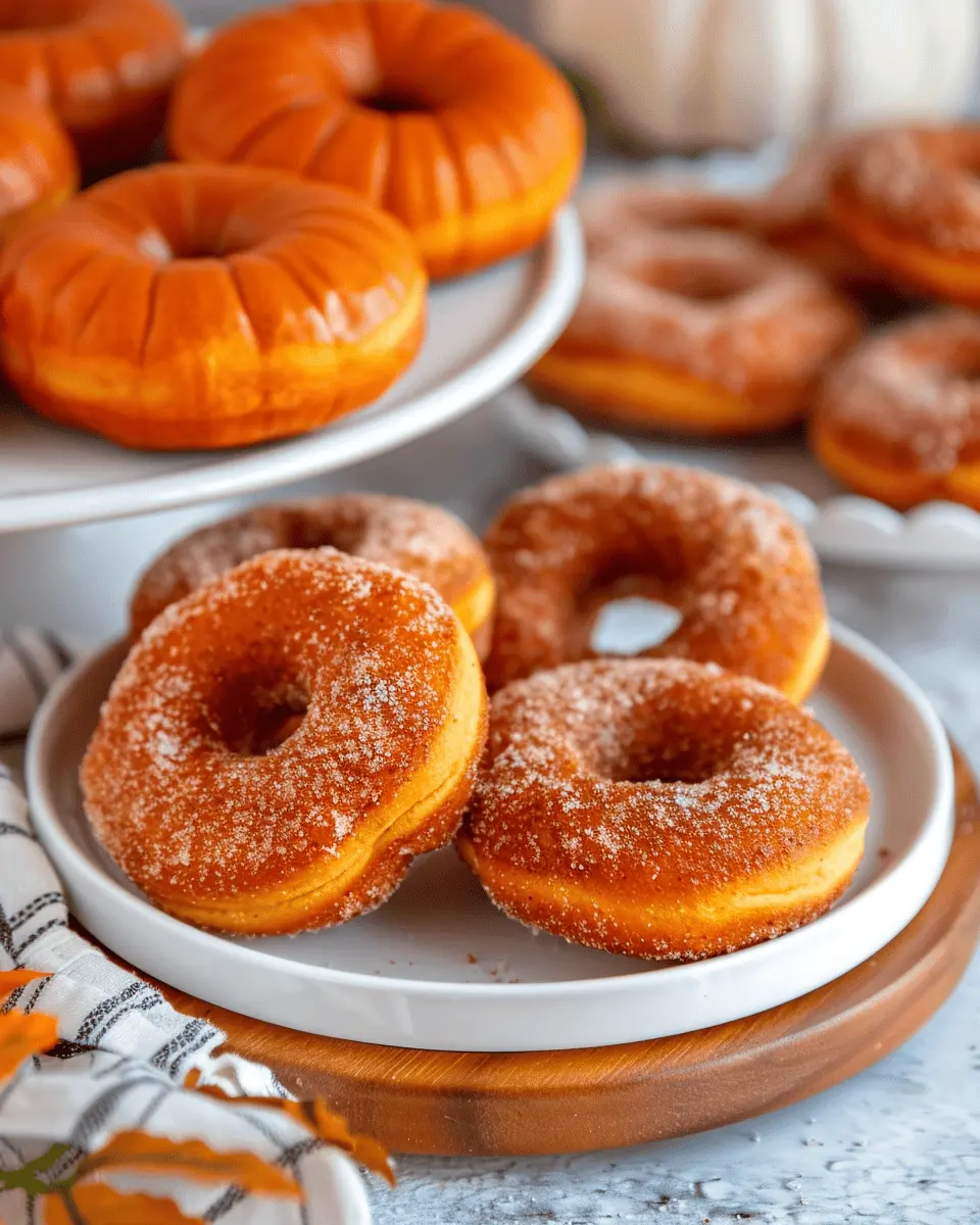 Pumpkin Donuts