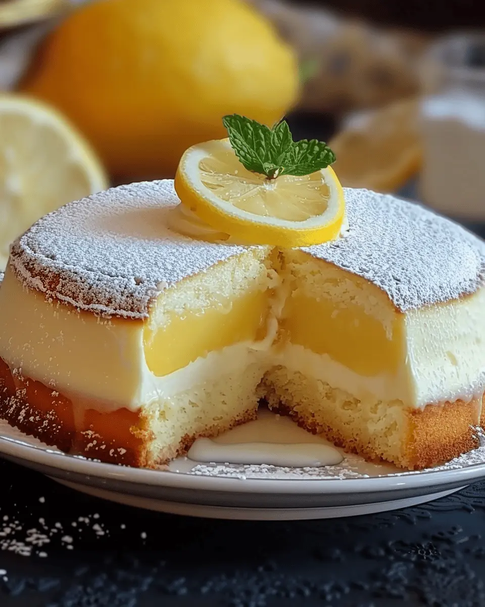 Lemon Custard Cake