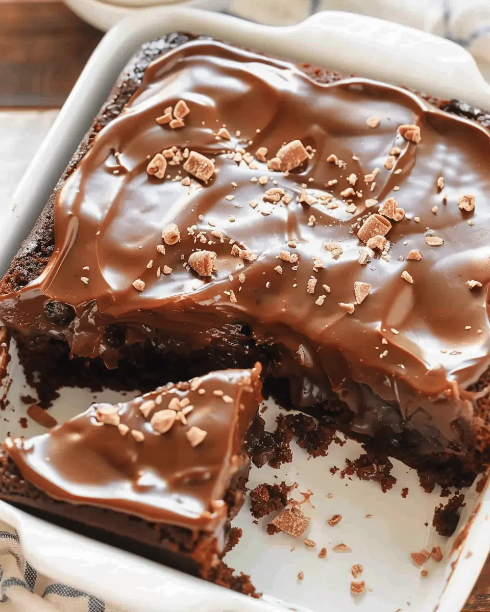 Mississippi Mud Cake