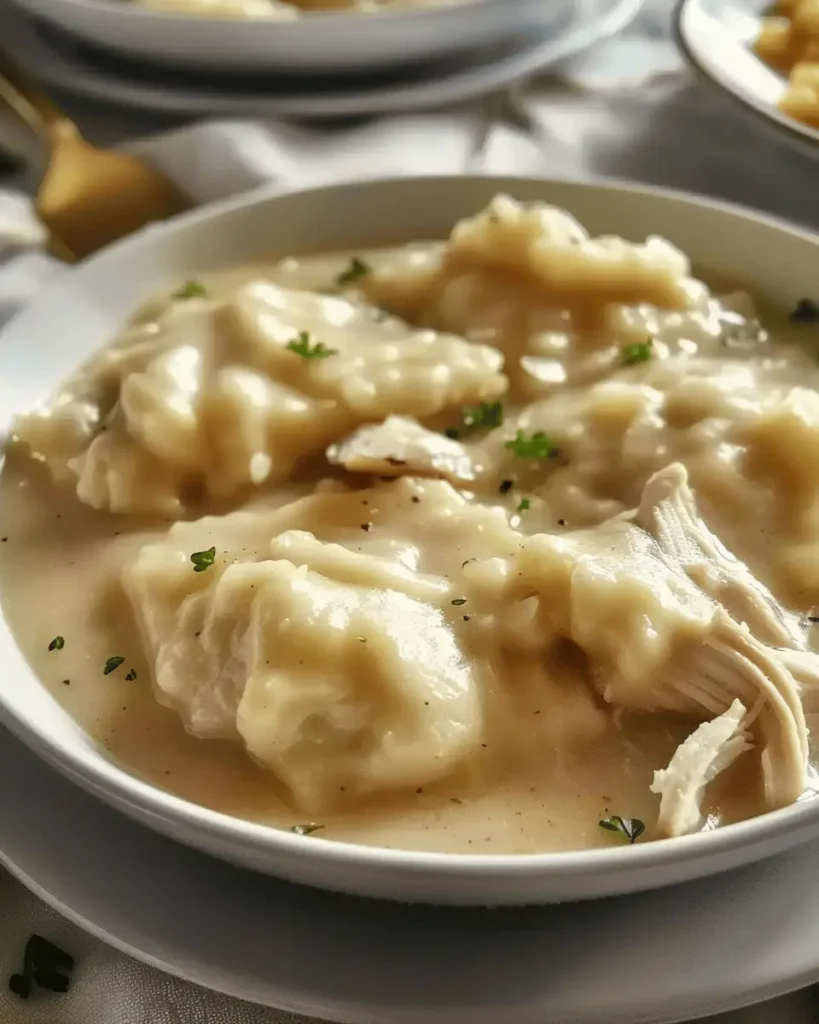 Cracker Barrel-Style Chicken and Dumplings
