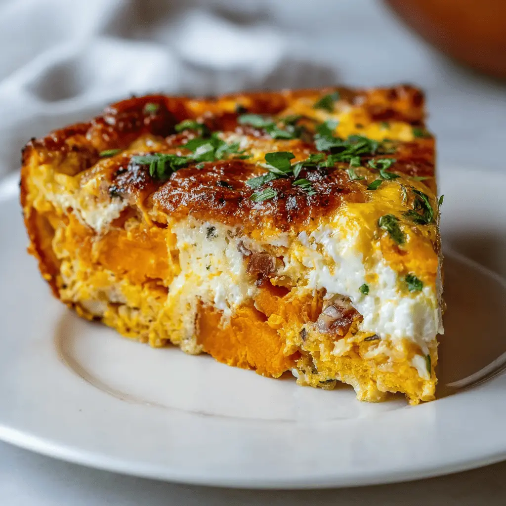 Sweet Potato Egg Casserole