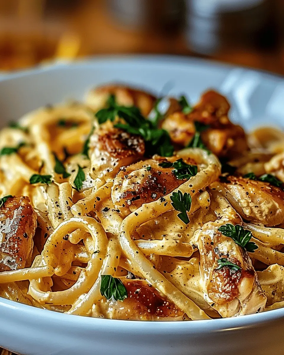 Cowboy Butter Chicken Linguine