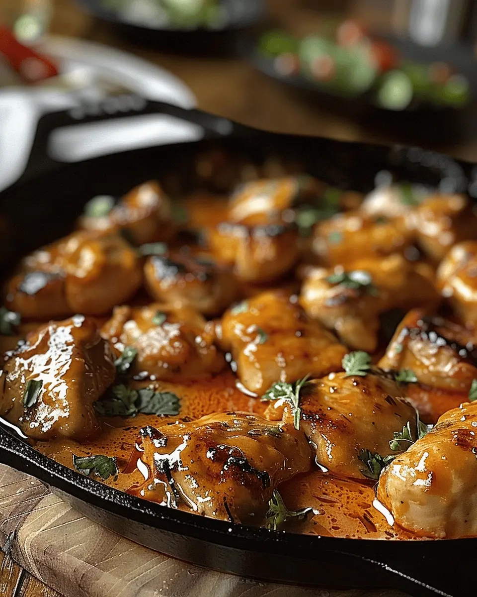 Texas Roadhouse Butter Chicken Skillet