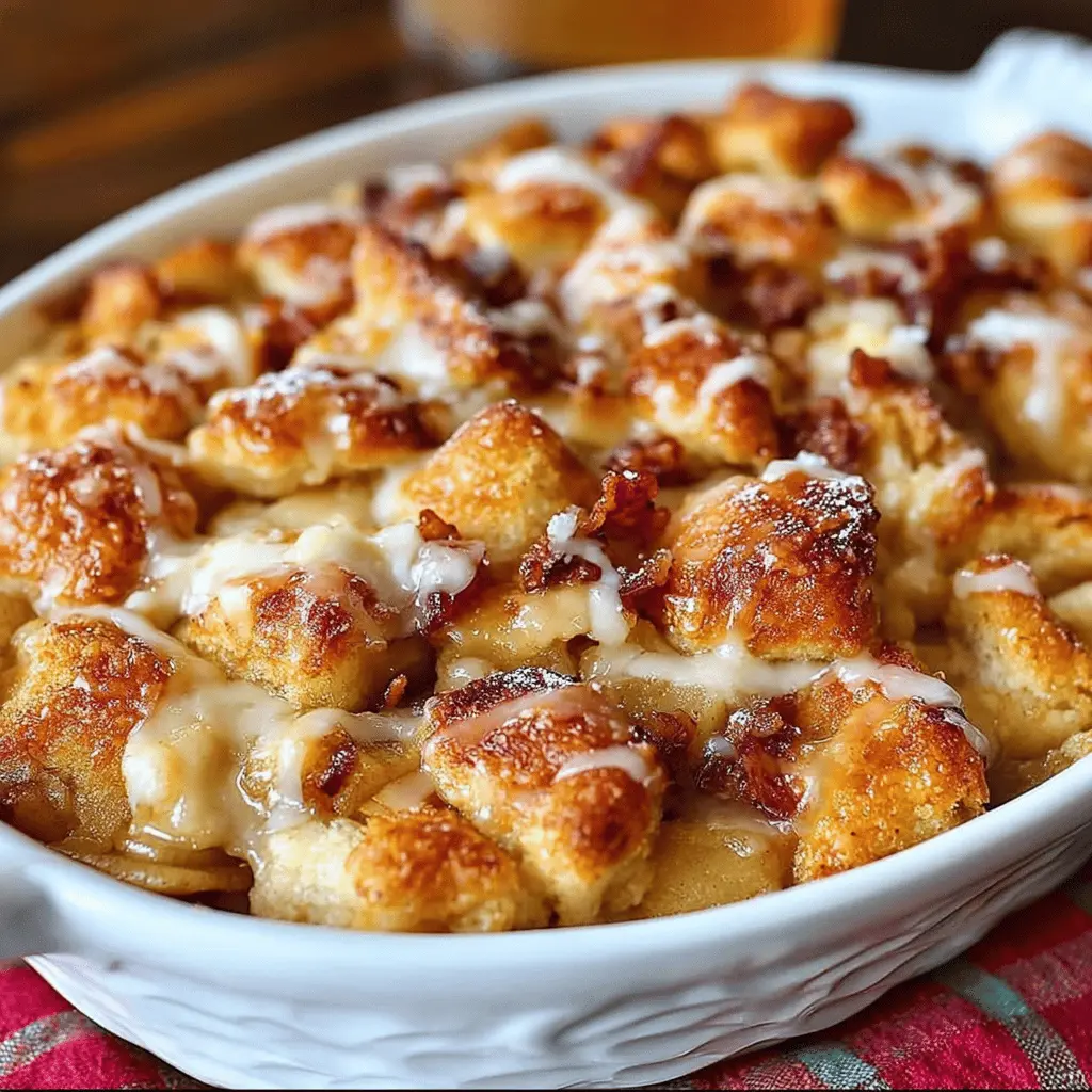 Apple Bubble Up Casserole