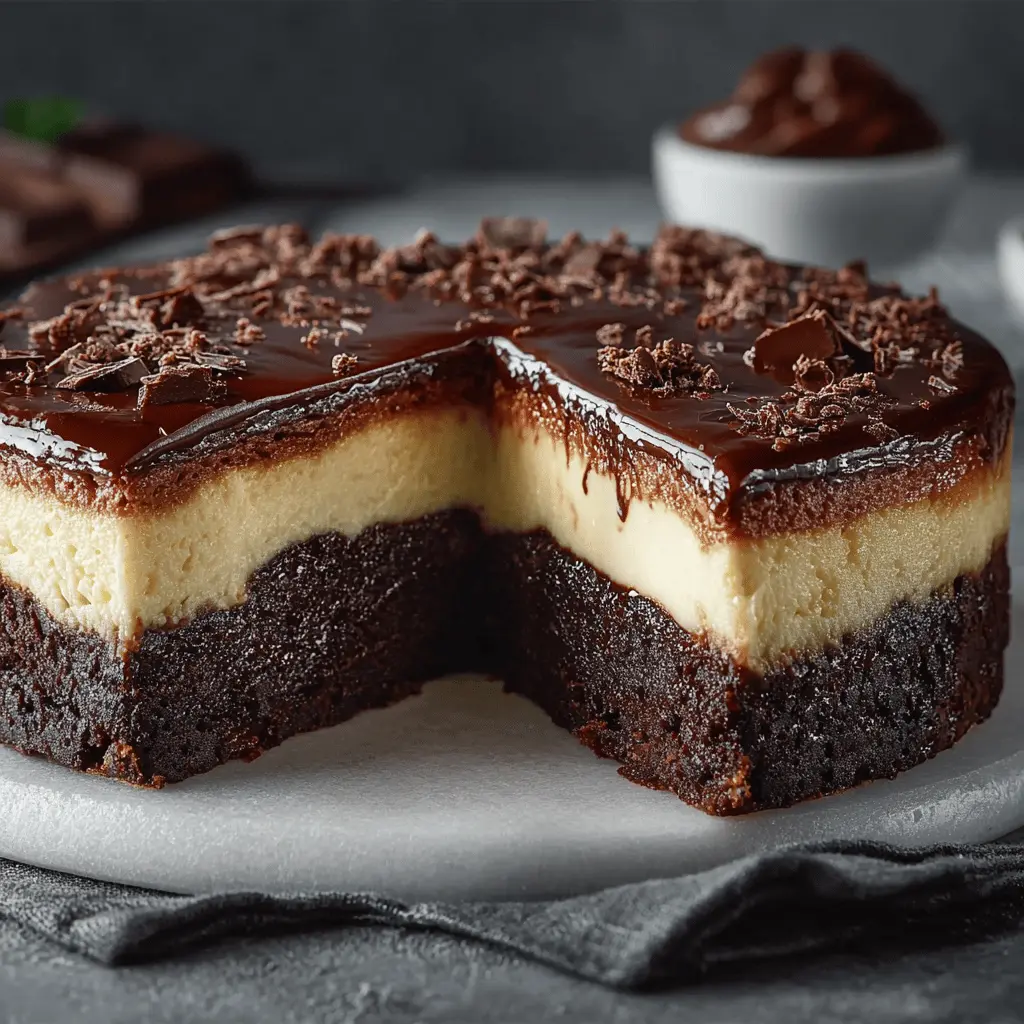 Brownie Cheesecake