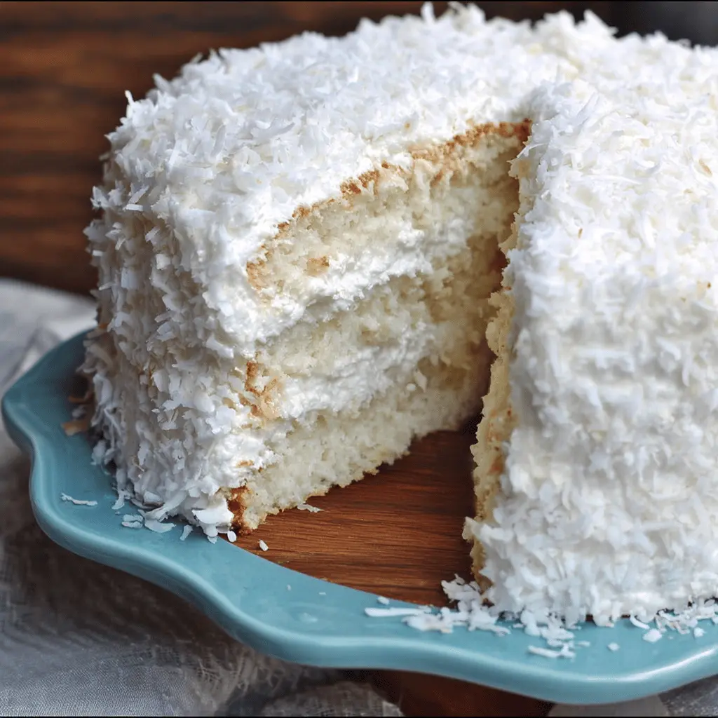 Coconut Cloud Cake