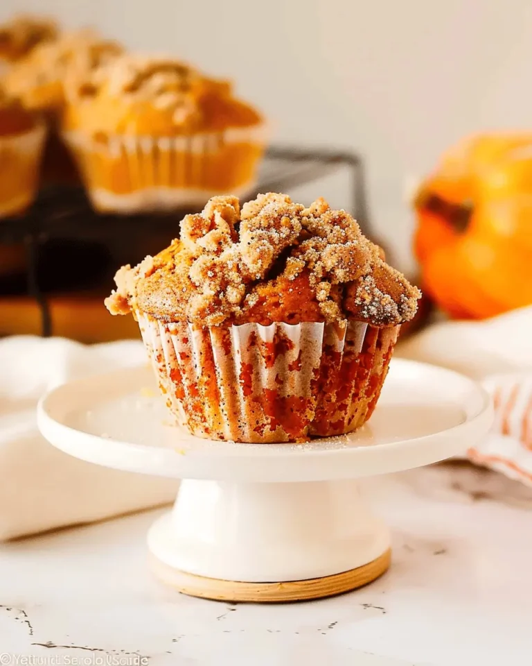 Apple Pumpkin Streusel Muffins